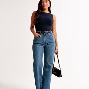 Abercrombie & Fitch Blue Flare Jeans
